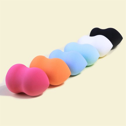 Gourd-shaped latex-free makeup sponge set