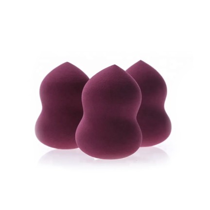 Gourd-shaped latex-free makeup sponge set