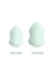 Gourd-shaped latex-free makeup sponge set