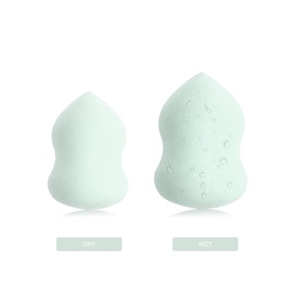 Gourd-shaped latex-free makeup sponge set