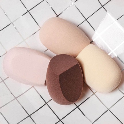 Ultra-soft latex-free facial makeup sponge