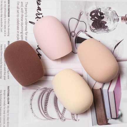 Ultra-soft latex-free facial makeup sponge