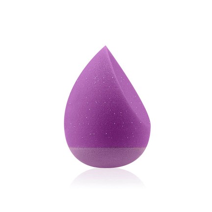 Colored latex-free silicone blend makeup sponge