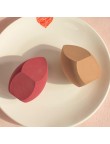 Slanted irregularly shaped makeup sponge
