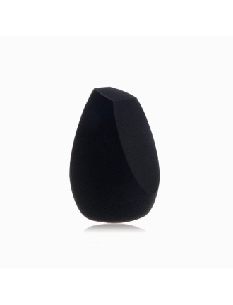 Faceted soft latex makeup sponge