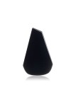 Faceted soft latex makeup sponge