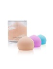 Pink ultra-soft makeup sponge