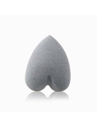 Heart-shaped non-latex beauty sponge