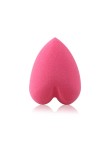 Heart-shaped non-latex beauty sponge