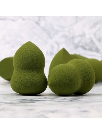 Multishaped soft non-latex PU makeup sponge
