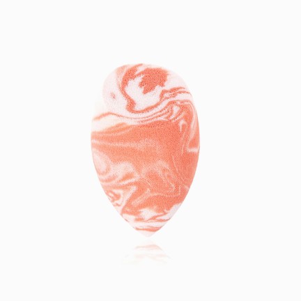 Gradient marble soft teardrop sponge