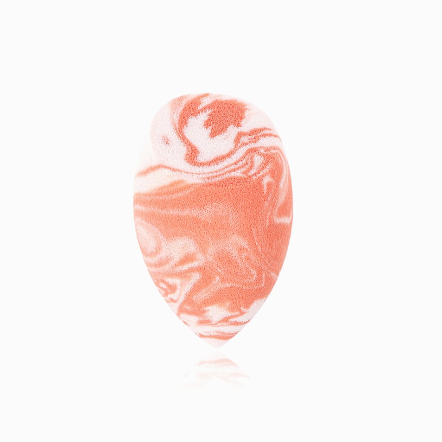 Gradient marble soft teardrop sponge