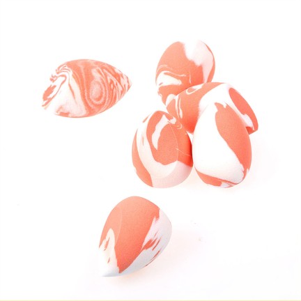 Gradient marble soft teardrop sponge