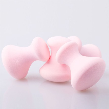 Non-latex soft-touch makeup blending sponge