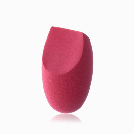 Pink soft and eco-friendly makeup setting sponge
