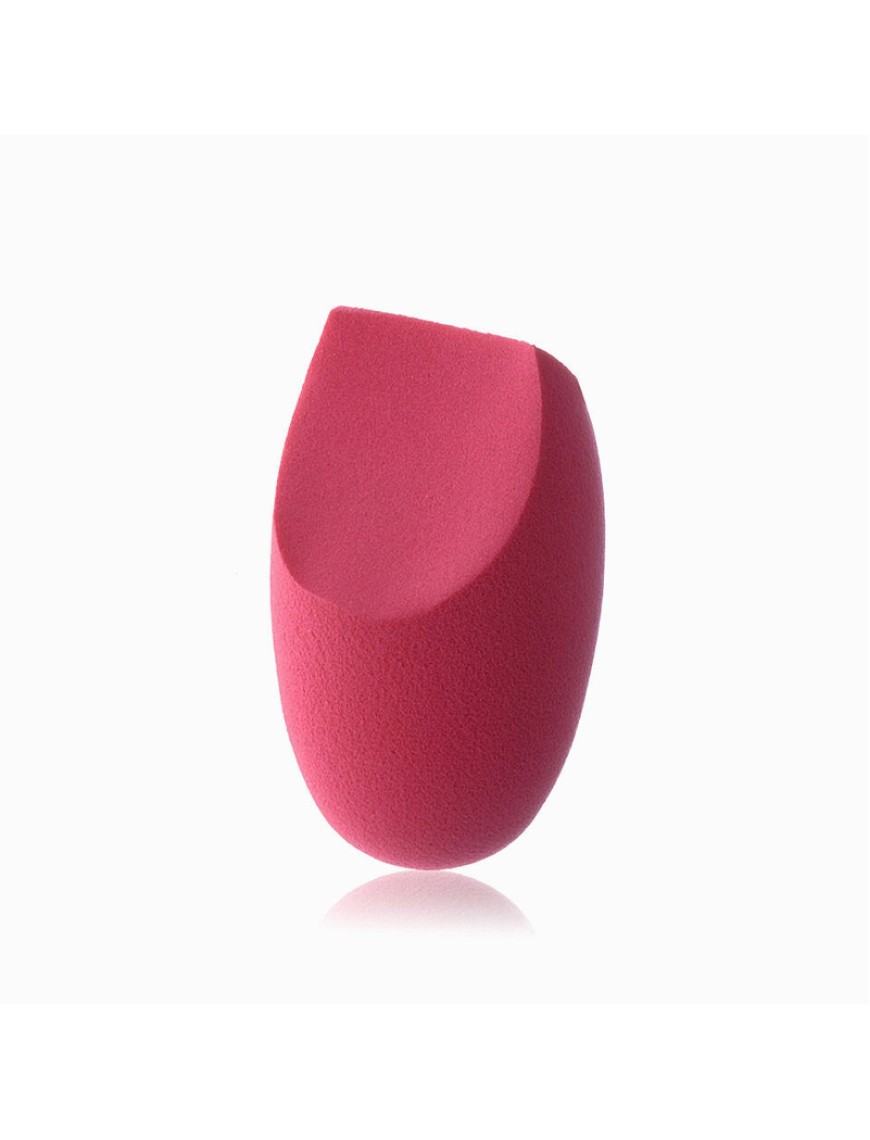 Pink soft and eco-friendly makeup setting sponge