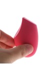Pink soft and eco-friendly makeup setting sponge