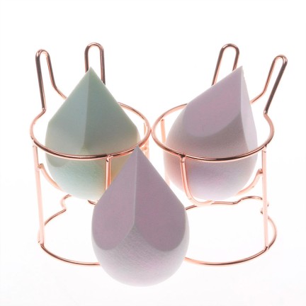 Diamond-cut 3D makeup sponge