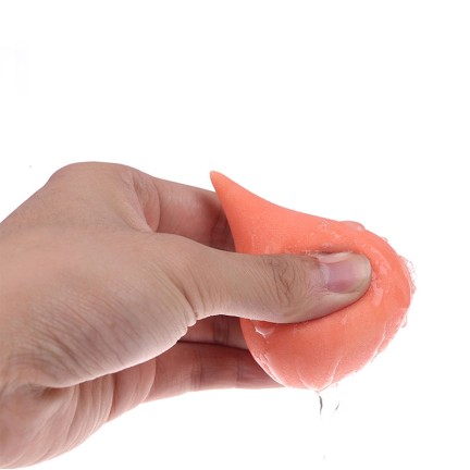 Silky smooth foundation makeup sponge