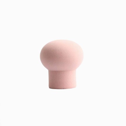 Soft-touch mushroom cloud-like makeup puff
