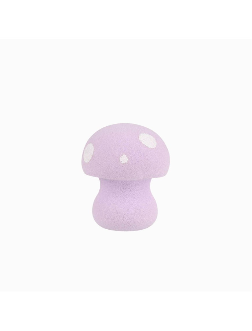 Soft and colorful mushroom-shaped foundation sponge