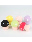 Soft and colorful mushroom-shaped foundation sponge