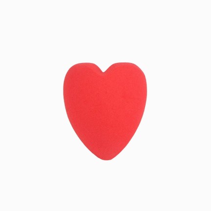 3D heart-shaped soft makeup sponge