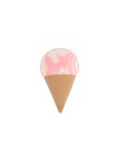 Ice cream cone-shaped soft makeup sponge