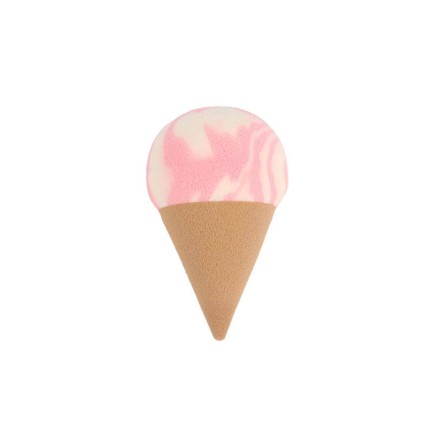 Ice cream cone-shaped soft makeup sponge