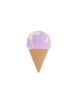 Ice cream cone-shaped soft makeup sponge