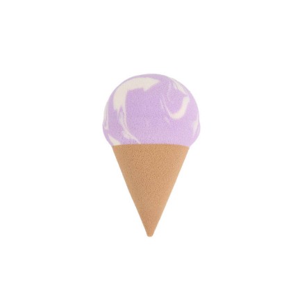 Ice cream cone-shaped soft makeup sponge