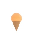 Ice cream cone-shaped soft makeup sponge