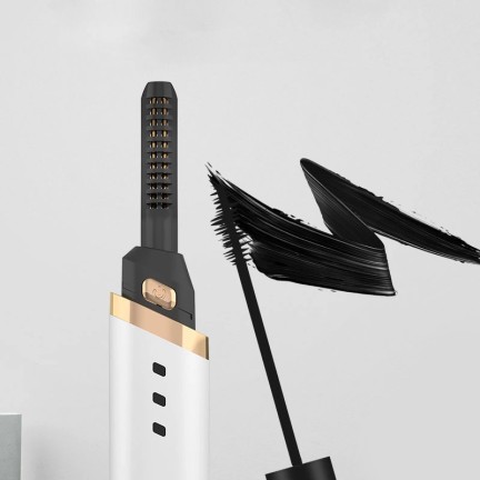 Mini portable electric eyelash curler