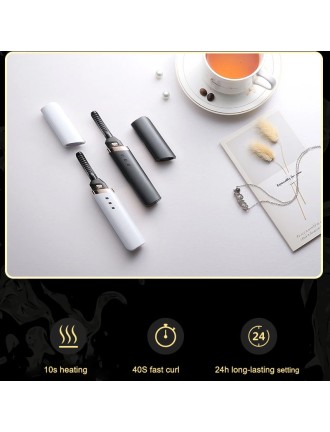 Mini portable electric eyelash curler