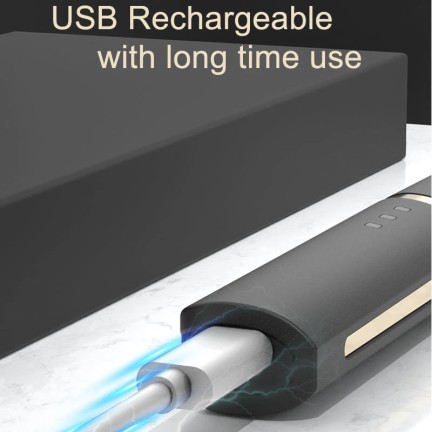 Mini portable electric eyelash curler