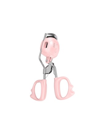 Portable rechargeable electric heated eyelash curler