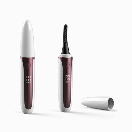 Electric heated rechargeable eyelash curler