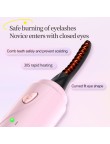 Portable rechargeable and durable electric eyelash curler