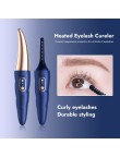 Solid color electric heated eyelash curler