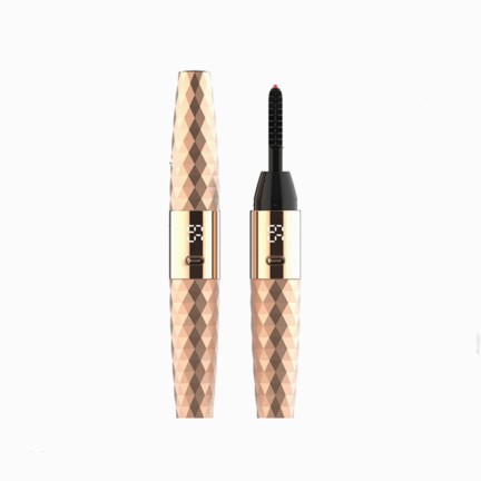 Gold portable electric mini heated eyelash curler