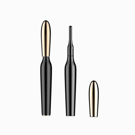 Mini comb-shaped electric heated eyelash curler