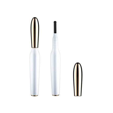 Mini comb-shaped electric heated eyelash curler