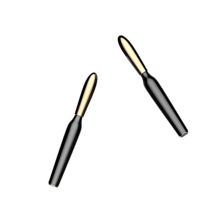 Mini comb-shaped electric heated eyelash curler