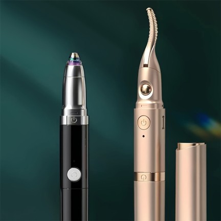 USB portable mini electric heated eyelash curler