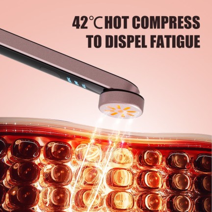 Seven-color light and microcurrent eye beauty device