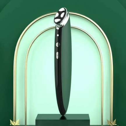 Vacuum radio frequency eye tightening beauty device