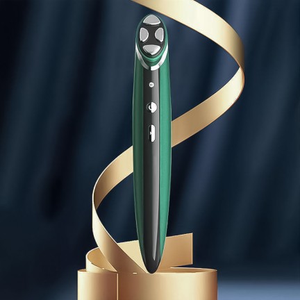 Vacuum radio frequency eye tightening beauty device