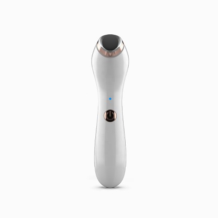 Ultrasonic hot and cold eye tightening massager