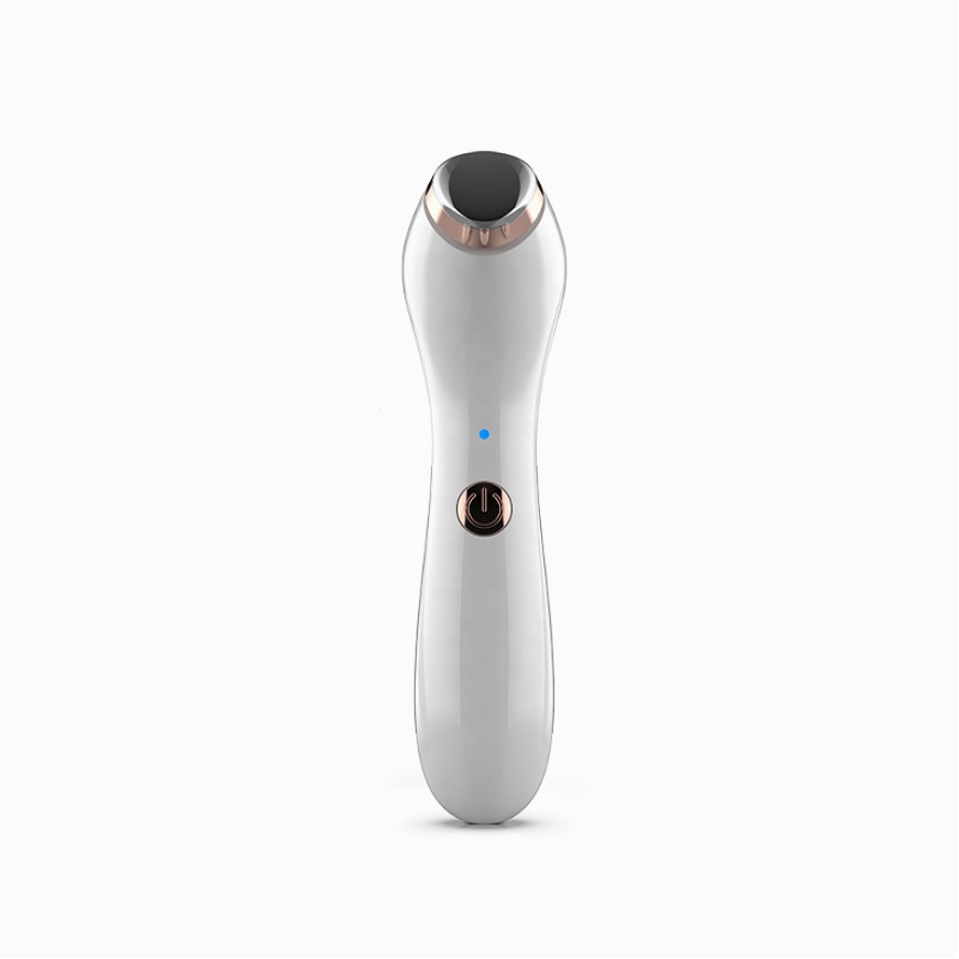 Ultrasonic hot and cold eye tightening massager