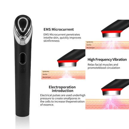 Seven-color electroplating microcurrent eye beauty device